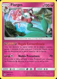 Florges card in Spanish
