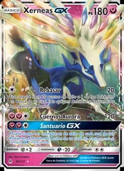 Xerneas GX card in Spanish