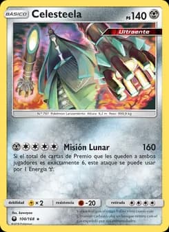 Celesteela card in Spanish