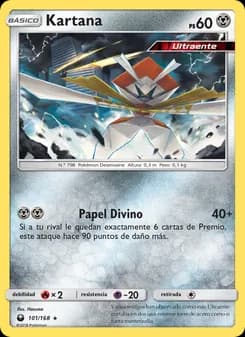 Kartana card in Spanish