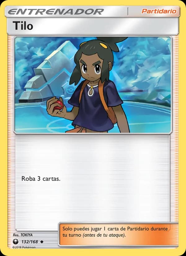 Tilo card in Spanish