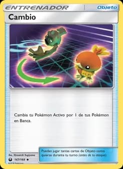 Cambio card in Spanish