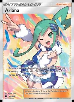 Ariana card in Spanish