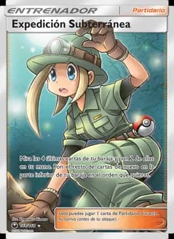 Expedición Subterránea card in Spanish