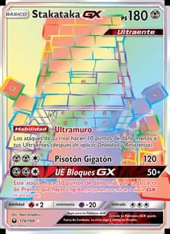Stakataka GX card in Spanish