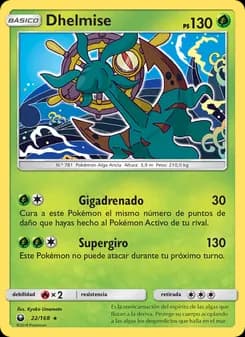Dhelmise card in Spanish