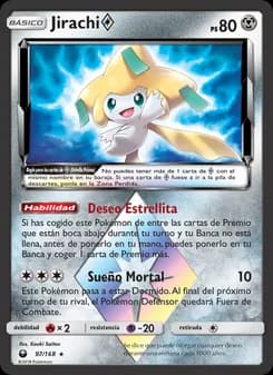 Jirachi ◇ card in Spanish