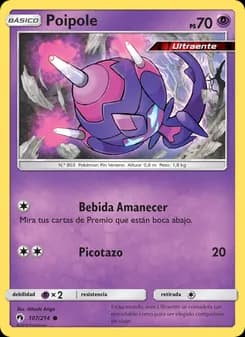 Poipole card in Spanish