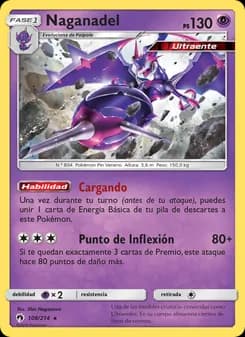 Naganadel card in Spanish
