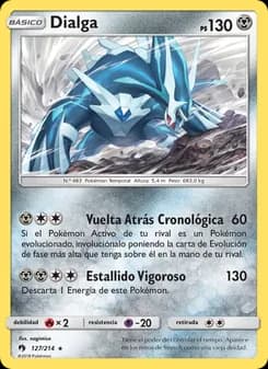 Dialga card in Spanish