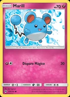 Marill card in Spanish