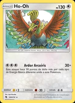 Ho-Oh card in Spanish