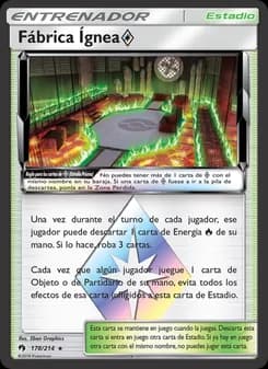 Fábrica Ígnea ◇ card in Spanish