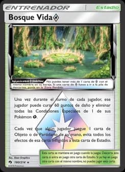 Bosque Vida ◇ card in Spanish