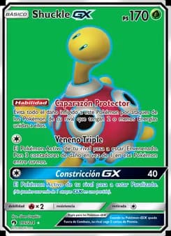 Shuckle GX card in Spanish