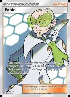 Fabio card in Spanish