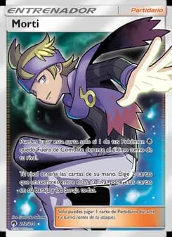 Morti card in Spanish