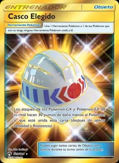 Casco Elegido card in Spanish