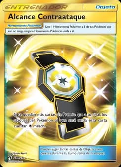 Alcance Contraataque card in Spanish
