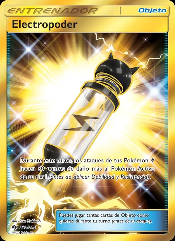Electropoder card in Spanish