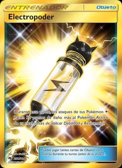 Electropoder card in Spanish