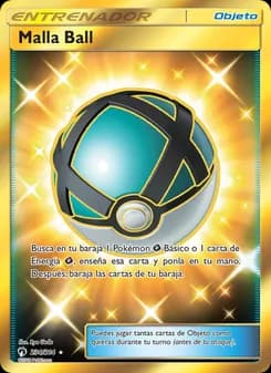 Malla Ball card in Spanish