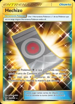 Hechizo card in Spanish
