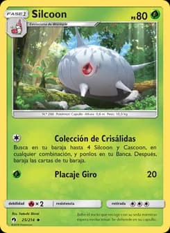 Silcoon card in Spanish