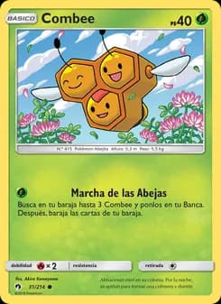 Combee card in Spanish