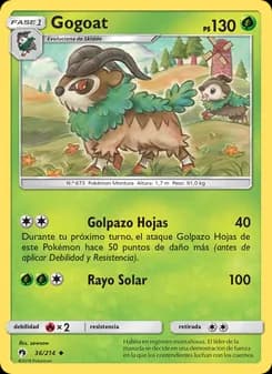 Gogoat card in Spanish