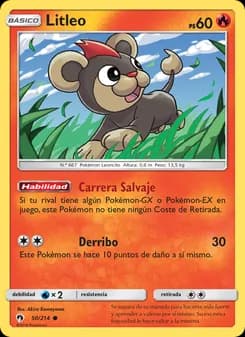 Litleo card in Spanish