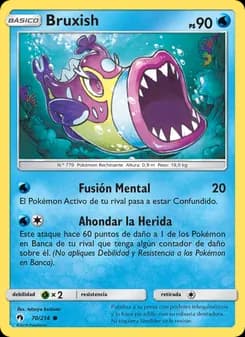 Bruxish card in Spanish