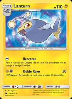 Lanturn card in Spanish