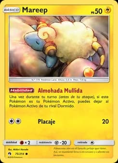 Mareep card in Spanish