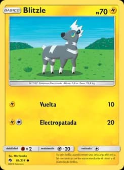 Blitzle card in Spanish