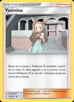 Yasmina card in Spanish