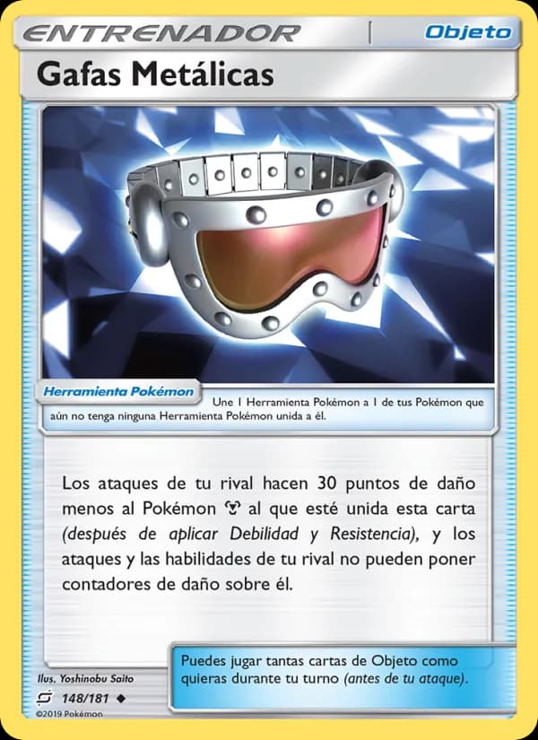 Gafas Metálicas card in Spanish