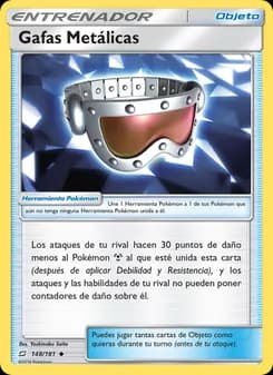 Gafas Metálicas card in Spanish