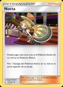 Nocta card in Spanish