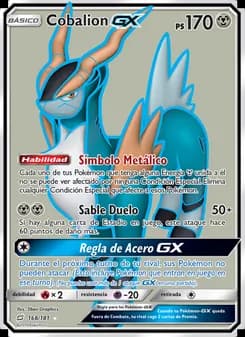 Cobalion GX card in Spanish