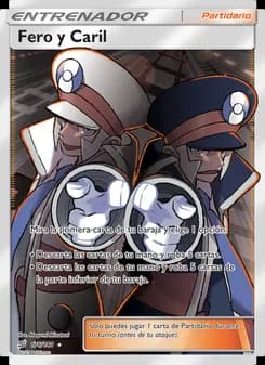 Fero y Caril card in Spanish