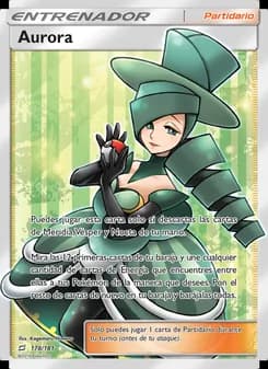 Aurora card in Spanish