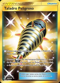 Taladro Peligroso card in Spanish