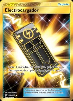 Electrocargador card in Spanish