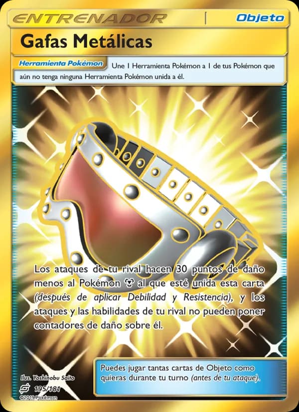 Gafas Metálicas card in Spanish