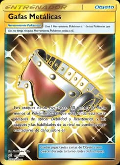 Gafas Metálicas card in Spanish