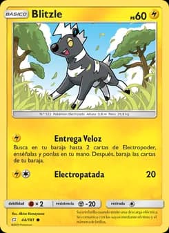 Blitzle card in Spanish