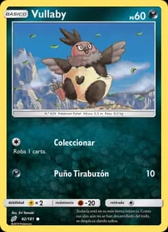 Vullaby card in Spanish