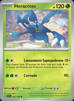 Heracross card in Spanish