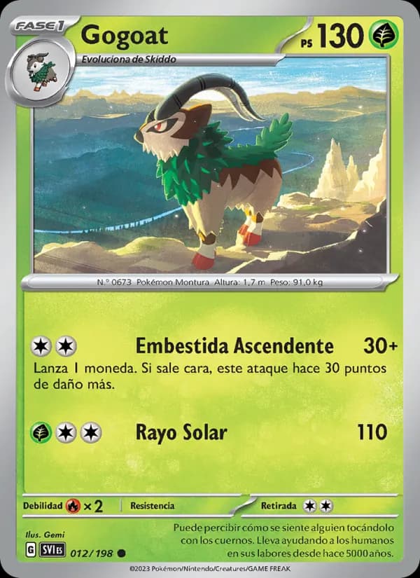 Gogoat card in Spanish
